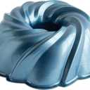 Nordic Ware Formed Swirl Bundt, 10 Cup, Twilight Blue