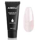 4 x  AIMEILI Poly Nail Extension Gel Glow in the Dark Builder Nail Gel Hema Free Poly Nail Enhancement Nail Art Design DIY Salon Nail At Home Gift for Women Nail Gel - 67