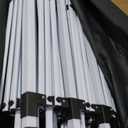 COBIZI 10x30 Pop up Canopy Tent for Parties with 8 Removable Sidewalls, Waterproof UPF 50+ Commercial Event Tent, Protable Outdoor Canopy with 4 Sandbags for Wedding, Backyard(10x30FT, White)