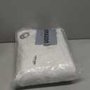 NICETOWN 100% Blackout Window Curtain Panels, Cold and Full Light Blocking Drapes with Black Liner for Nursery, 84 inches Drop Thermal Insulated Draperies (White, 2 Pieces, 52 Wide Each Panel)