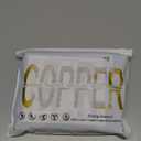 Copper Knee Braces with Strap for Knee Pain Women and Men(2 Pack), Knee Compression Sleeve for Arthritis, ACL, Meniscus Tear, Joint Pain Relief, Knee Support for Working, Running, Weightlifting (L)