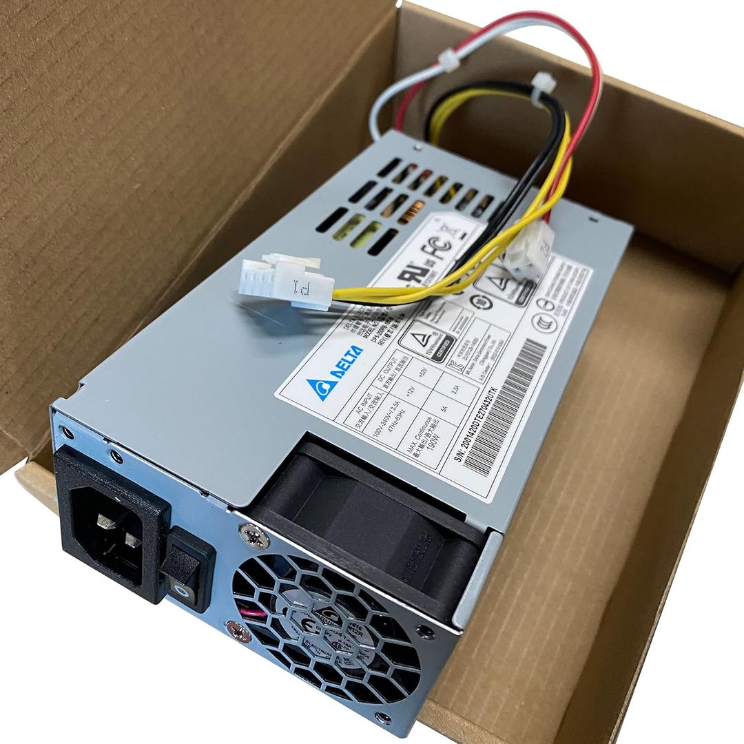 BestParts 4 +2 pin 190W Power Supply Compatible with Lorex 4K/ NVR4216-16P NVR DPS-200PB-185 B