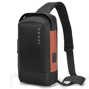 VGOAL Crossbody Bag Sling Bag for Women Men Sling Backpack Mini Backpack Daypack Crossbody for Travel Sport Running Hiking (FG6316)