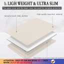 CISSOOK Beige Case for MacBook Air 13 Inch 2021 2020 2019 2018 Release Model A2337 A2179 A1932, Plastic Hard Shell Case with Keyboard Cover for MacBook Air 13.3 inch M1, Beige Stone