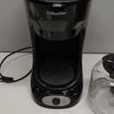 Mueller 12-Cup Drip Coffee Maker - Borosilicate Carafe, Auto-Off, Reusable Filter, Anti-Drip, Keep-Warm Function, Clear Water Level Window Coffee Machine, Kitchen Essentials & Accessories