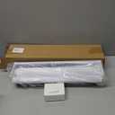 Joydeco Cordless Zebra Blinds (Pro), Dual Layer Light Control Zebra Blinds for Windows, Light-Proof Aluminum Cover, Free-Stop Roller Shades for Home & Office (White, 15" W x 48" H)