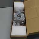 JUSHENG Brushed Nickel Modern LED Vanity Lights for Bathroom Light Fixtures, 16 Inch 16W 5CCT Dimmable Vanity Light Bar Bathroom Lighting, ETL Certificated