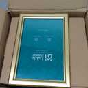 LaVie Home 4x6 Picture Frames (12 Pack, Gold) Simple Designed Photo Frame with High Definition Glass for Wall Mount & Table Top Display, Set of 12 Classic Collection