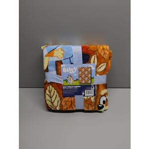 Bluey All Over Hugs Amp Leaves Throw, 50in x 70in