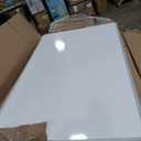 VIZ-PRO Dry Erase Board/Whiteboard, 60 x 36 Inches, Wall Mounted Board for School Office and Home
