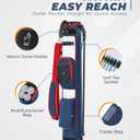 Sturdum Golf Lightweight Stand Bag, Small Sunday Carry Bags with Stand