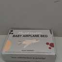 Baby Airplane Bed, Baby Travel Essentials for Flying, Portable Plane Seat Foot Rest Extender Must Haves for Infants 1-8 Months Old