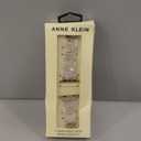 Anne Klein Women's Acetate Fashion Band for Apple Watch Secure, Adjustable, Apple Watch Band Replacement, Fits Most Wrists (42mm (Series 10) & 38/40/41mm, Off White)