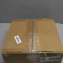 BAG BOX 100 Pack 5.9x3.1x8.25 Inch White Gift Bags with Handles,Bulk Kraft Paper Bags for Shopping, Retail, Merchandise, Wedding, Party Favors, Paper Grocery Sacks