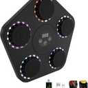 Music Boxing Machine, an Assembled Wall Mounted Intelligent Bluetooth Music Boxing Trainer with Boxing Gloves, Suitable for Home Electronic Boxing Target Training Boxing Equipment. (big)