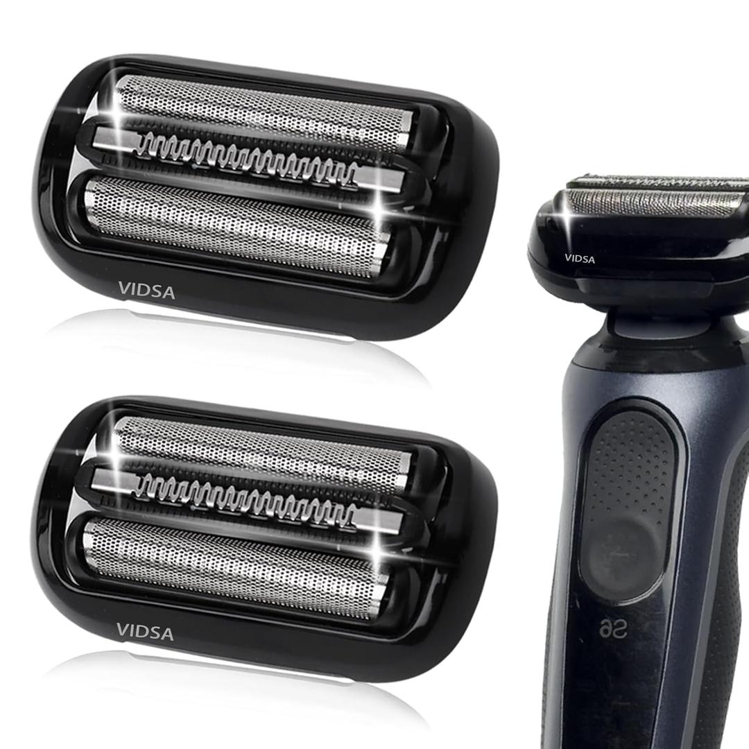 Series 5 Series 6 53B Shaver Replacement Head for New Gens S5 S6 Razors, Compatible with 6072cc, 6090cc, 6020s, 6040cs, 6075cc, 5018s, 5049cs, 5035s(2 Count)