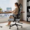DUMOS Executive Home Office Chair, Ergonomic Computer Desk Chair, Mesh