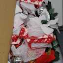 6 FT Pre-Lit Artificial Christmas Tree with 250 Warm White & Multi Lights - 1000 Branch Tips Hinged Spruce for Indoor Outdoor Home Christmas Decorations