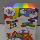 Magnetic Building Blocks, 1.65 inch Large Magnetic Stacking Cubes for Toddlers, Sensory & Montessori Toys for Boys & Girls 1 2 3 Years Old (36 PCS) (Multicolor - 36 Pieces)