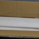 FillTouch 6 Packs 27 Inch Window Flower Box Extra Large Window Sill Herb Garden Long Rectangle Planter Plastic Boxes Outdoor with Drainage Trays for Balcony Windowsill Patio Garden