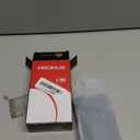 PRUNUS J-166 Portable Radio AM FM, Battery Operated Radio with Tuning Light, Back Clip, Excellent Reception, AM FM Radios Portable, Transistor Radios (Black)