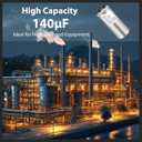 CBB65A Run Capacitor 250VAC 250V AC 140uF 140MFD 140 uF 40/85/21 C P1 50/60Hz 10000AFC PB1300