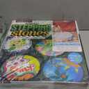 Made By Me Mix & Mold Your Own & Make 4 DIY Personalized Stepping Stones, Great Spring & Summer Weekend Activity, Perfect Keepsake, Birthday Party Idea for Kids Ages 5, 6, 7, 8, 9, Multicolor