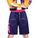 Fancy Clothes Sets Halloween Outfits Stage Clothes Merch (11-12 Years, Yellow)