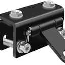 Universal Snowmobile Bumper Hitch Kit - Adjustable Heavy-Duty Steel Sled Trailer Towing Hook Kit Compatible with Polaris, Ski-Doo, Yamaha, Arctic Cat Tongue Type Snowmobile and More