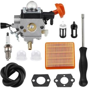 4180-120-0615 Carburetor w Carb Adjustment Tool Air Filter Kit for Stihl FS91 FC91 FS111 FC111 KM91R KM111R HT102 FC96 Trimmer Brushcutter