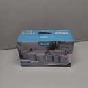 ZCCZ Beige Bathroom Accessories Set 6 Pieces - Toothbrush Holder, Lotion Dispenser, Qtip Container, Vanity Tray, Tumbler - Countertop Organizer for Bathrooms - Elegant and Functional Dcor Set