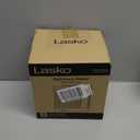 Lasko Portable Electric Ceramic Space Heater with ALCI Plug for Bathroom Use, 2 Heat Settings and Simple Heat Button, 8 Inches, White, 1500W, CD08200