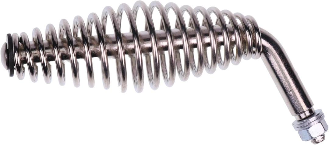 5" Stainless Spring Handles with 1/2" Steel Rod Compatible with Most BBQ Grills Wood Stoves Trailers Cabinets Furnaces and Custom Metal Projects