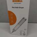Dog Dryer for Pet Grooming,1.2Lbs Portable Pet Dryer with Brush,Dog Hair Dryer Quiet Low Noise, 4 Nozzles,3 Temp Settings,5 in 1 Dog Blow Dryer for Travel Use