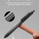 8 Pcs Gel Pens - 0.7mm Fine Point Smooth Writing Black Ink, Quick-Dry Long Lasting Fidge Pens, School & Office Supplies for Men Women