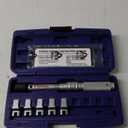 TUSK Spoke Torque Wrench Kit  Adjustable 30150inlb Torque Wrench + 5 DropForged Heads (6.16.9mm) in Case  Calibrated 2% for Motorcycle & Bicycle Spoke Tension