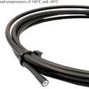 Bike Hydraulic Brake Hose Kit, 2500mm Bike Brake Oil Tube ID.2mm x OD.5mm with BH59 BH90 Brass Ferrules and Barbs Compatible with Shimano BH59 BH90 Avid Sram System