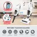 Kids Real Vacuum Cleaner Toys 2 in 1 Function of Blowing and Sweeping Cordless Interactive Vacuum with Real Suction Birthday for Boys Girls Ages 3-5 4-8