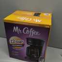 Mr. Coffee 12-Cups Automatic Drip Coffee Maker, Stainless Steel and Black (2176620)