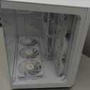 Antec C5 ARGB White, Mid-Tower ATX PC Case, Seamless Tempered Glass Front & Side Panels, 7120mm ARGB PWM Fans Included, Supports Up to 10 Fans, 360mm Radiator Support, Type-C 3.2 Gen 2