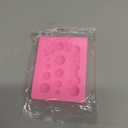 KuuGuu 2 PCS 3D Pearl Fondant Mold Semi Sphere Ball Silicone Fondant Molds Hemispherical Shape Bubble Cake Decorating Chocolate Molds for Cake Decoration Candy Sugar Cupcake Topper Cake Pop Popsicle