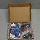 Valentines Day Gem Gifts for Kids, 24 Healing Crystal Bracelets with Treasure Box Cards for School Classroom Class Party Favor, Valentine Rock Crystal Gift Exchange for Boys Girls