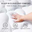2 Inch Thick Mattress Topper Full Size Pillow Top - Extra Thick Padded Mattress Pad & Protector, Breathable Fitted 8"-21" Deep Pocket, Ultra Soft & Supportive