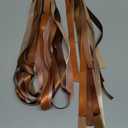 Double Face Polyester Satin Ribbon Brown Series Silk Smooth Satin Ribbon 16mm 5/8" x 2 Yards/Roll Total 20 Yards for Gift Wrapping Bows Making (Brown)