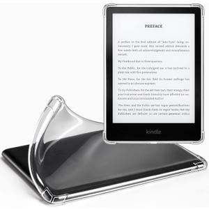 CoBak Clear Case for All-New Kindle Paperwhite 11th Gen 2021 & Signature Edition(6.8") - Lightweight, Scratch-Proof Silicone Back Cover, Clear | 2021, Smart Cover, Lightweight, Slim, PU Leather (****Clear- Do NOT Fit Kindle 6" 2022 Release !)