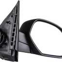 ECCPP Passenger Side Mirror Right Side Rear View Mirror Power Folding Power Heated Turn Signal Memory Door Mirror Replacement fit for 2007-2013 For Chevy Silverado For GMC Sierra 1500/2500 HD/3500HD