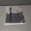 CAILECOTTON Womens Underwear Cotton High Waisted Underwear for women Brief Soft Stretch Breathable Everyday Hipster 5ps (4X-Large, Multi K-5pcs)