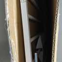 Cideny Baby Gate No Drilling, 29"-40" Auto Close Dog Gate Indoor for Doorways & Stairs, Pressure Mounted Adjustable Pet Gate, Easy Walk Through Child Gate for Children & Pets Stroller Friendly, White (29-40"Wide, 28"Tall)