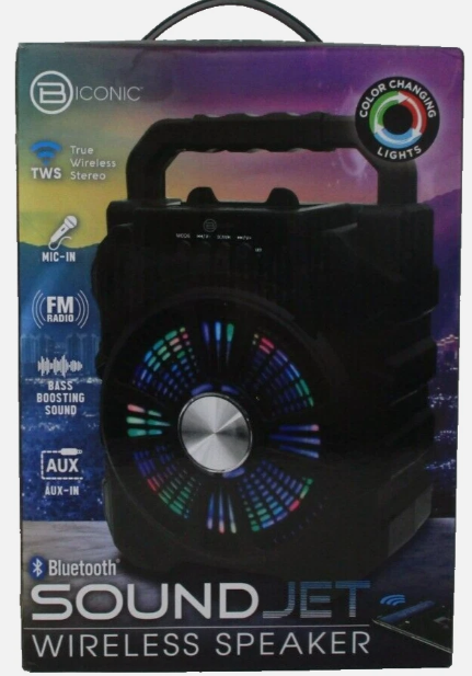 Biconic Bluetooth Sound Jet Wireless Speaker