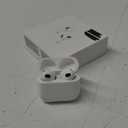 Apple AirPods (3rd Generation) Wireless Earbuds with MagSafe Charging Case. Spatial Audio, Sweat and Water Resistant, Up to 30 Hours of Battery Life. Bluetooth Headphones for iPhone